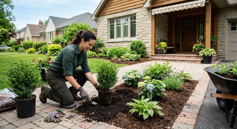 Rose Bush Planting in Ventura County, CA